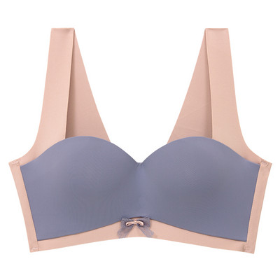 Lenjerie de corp subțire din bumbac pentru femei Sutien push up la modă Confort de mărime mare Lenjerie sexy pentru femei fără urme Sutien asortat cu culorile sexy