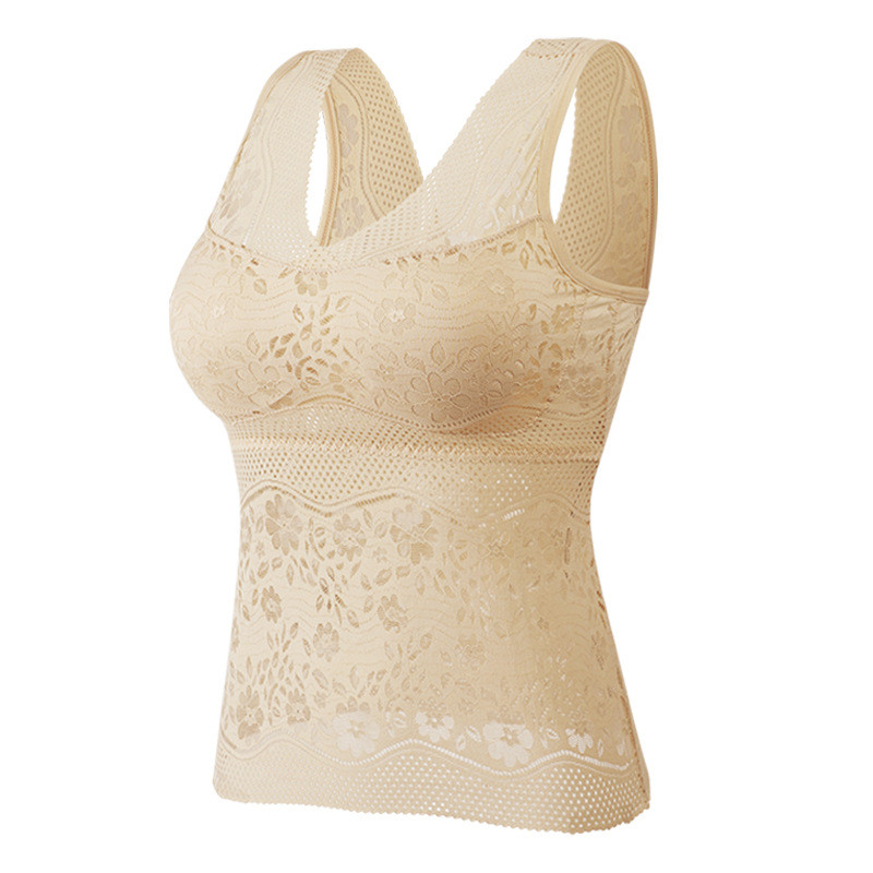 Čipkasti prsluk ženski ljetni remen za oblikovanje tijela donje rublje prsluk s dugim trbuhom studentice Korejska donja košulja