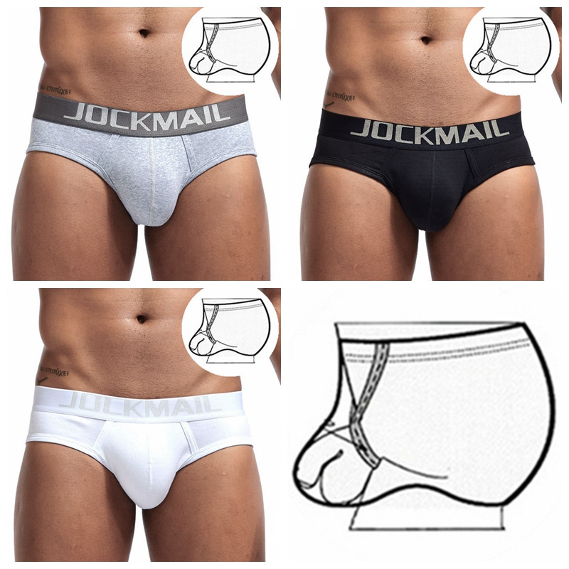 Ανδρικά αθλητικά σλιπ σέξι εσώρουχα με μεσαία δαχτυλίδι με εσωτερικό δαχτυλίδι Club Casual αθλητικά σορτς Βαμβακερά αναπνεύσιμα τρουκς εσώρουχα