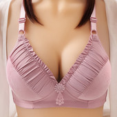 Sutien de susținere cu cataramă în față căptușită 3d fără cusături cu Costume sexuale cu sârmă Joc de rol Cămăși sexy pentru femei pentru petrecere