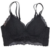 Pitsist tüdrukute aluspesu ilma alustraadita uus toode õhuke ilus tagumine kolmnurkne topsrinnahoidja