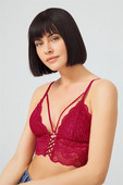 Lacy Slim Strap Căptușit Triunghi Femei Bralet Bustier iarna babydoll femei cămașă de noapte lenjerie intima rochie vară primăvară mare femei pija