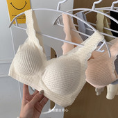 Seksi čipkani prsluk u stilu donjeg rublja od lateksa Djevojke Studentice Slatka mala prsa skupljena sa strane Mlijeko bez čeličnog prstena Jednodijelni sportski grudnjak