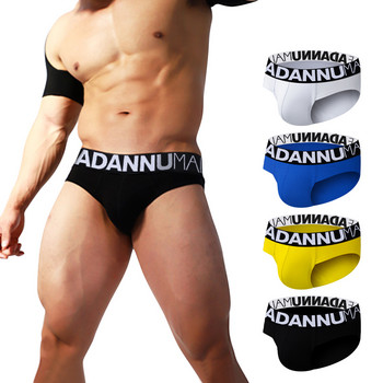 Мъжко бельо Мъжки секси слипове Jockstrap Pouch Cuecas Мъжки памучни бикини Прашки Мрежести долни гащи Slip Homme Srting Dropship