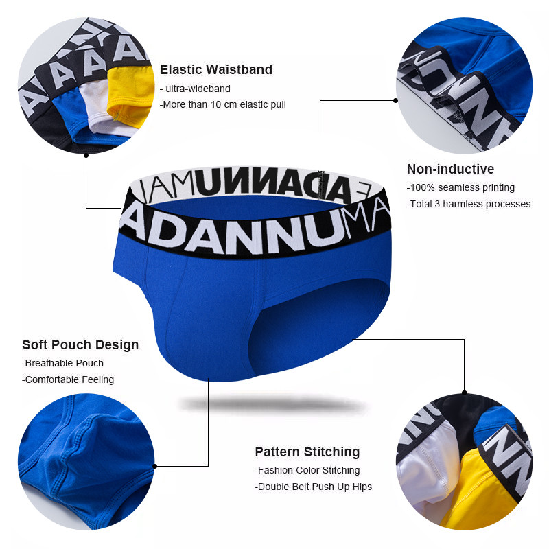Ανδρικά Εσώρουχα Ανδρικά Σέξι Σλιπ Jockstrap Θήκη Cuecas Ανδρικό βαμβακερό εσώρουχο Στινγκ από διχτυωτό σώβρακο Slip Homme Srting Dropship