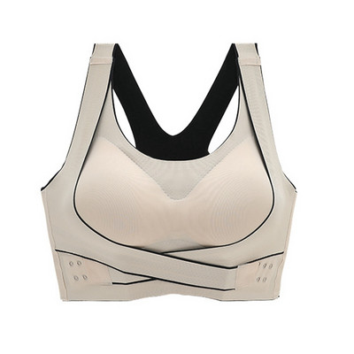 Lenjerie de corp activă Femei Antișoc Adunare Anticădere Fitness Vestă spate Lenjerie sport fără urme Sutien fără inele de oțel