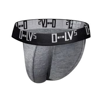 ORLVS Мъжко бельо Мъжки секси слипове Jockstrap Pouch Cuecas Man Cotton Panties Thongsmen bikini Underpants Slip Homme