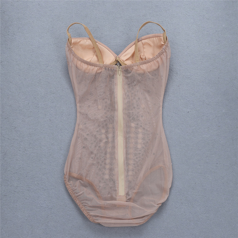 Caise de calitate superioară, curea celebrităților, cu margele, body sexy pentru femei, bikini pentru petrecerea de bal