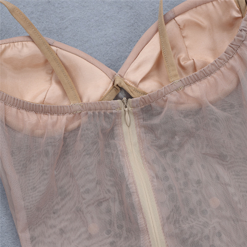 Caise de calitate superioară, curea celebrităților, cu margele, body sexy pentru femei, bikini pentru petrecerea de bal