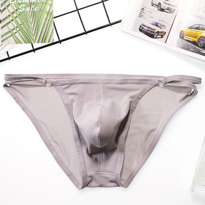 Meeste pesu Aluspüksid Hingav aluspesu Aluspüksid Kuhjuv kott Lühikesed püksid Madala vöökohaga aluspüksid Mehele Calzoncillos Hombre