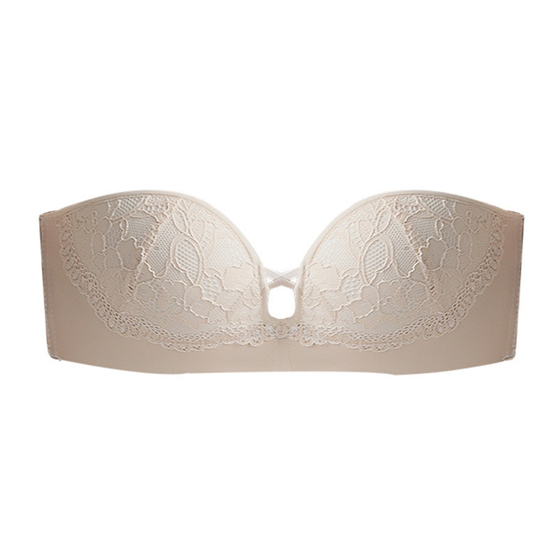 Ζεστό και σέξι στράπλες σουτιέν συνδυάζει αντιολισθητικό μικρό σουτιέν χωρίς εσώρουχο με εσωτερική ομορφιά πίσω αόρατο