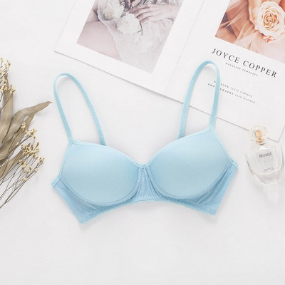 Birdsky, 1 ΤΕΜ. Καλοκαιρινό γυναικείο σουτιέν από μετάξι στηθόδεσμος λεπτή κούπα στήθος push up σύρμα χωρίς στεφάνι 100% καθαρό μετάξι μουριάς, 11 χρώματα. OR-90