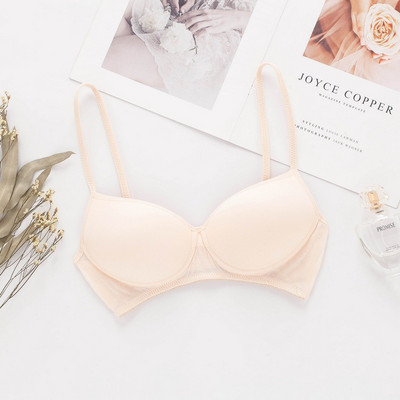 Birdsky, 1 ΤΕΜ. Καλοκαιρινό γυναικείο σουτιέν από μετάξι στηθόδεσμος λεπτή κούπα στήθος push up σύρμα χωρίς στεφάνι 100% καθαρό μετάξι μουριάς, 11 χρώματα. OR-90