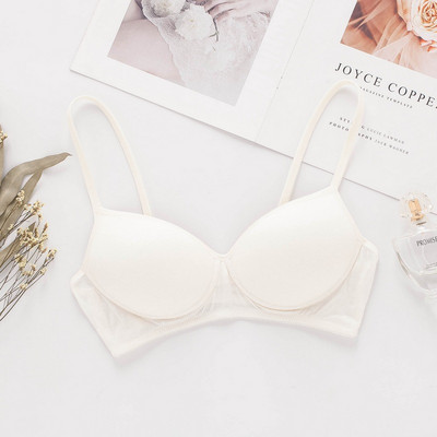 Birdsky, 1 ΤΕΜ. Καλοκαιρινό γυναικείο σουτιέν από μετάξι στηθόδεσμος λεπτή κούπα στήθος push up σύρμα χωρίς στεφάνι 100% καθαρό μετάξι μουριάς, 11 χρώματα. OR-90