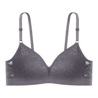 Naiste õmblusteta juhtmevabad mugavad rinnahoidjad Naiste naiste aluspesu Seksikas eemaldatav õlarihm V õhukesed puuvillased rinnahoidjad