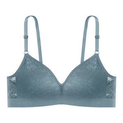 Naiste õmblusteta juhtmevabad mugavad rinnahoidjad Naiste naiste aluspesu Seksikas eemaldatav õlarihm V õhukesed puuvillased rinnahoidjad