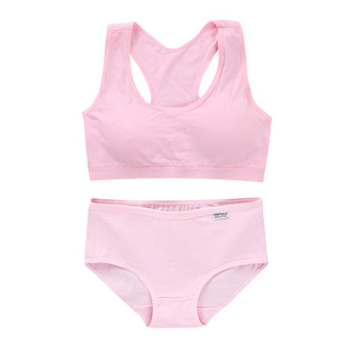 Σουτιέν προπόνησης για κορίτσια από βαμβακερά εσώρουχα