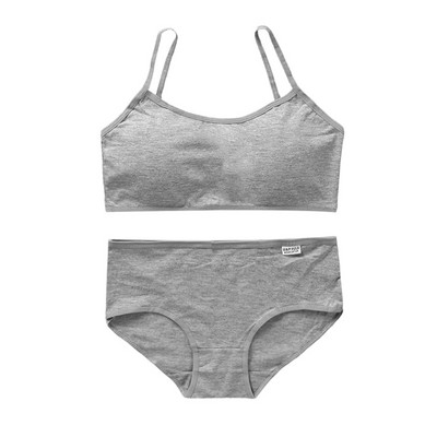 Σουτιέν προπόνησης για κορίτσια από βαμβακερά εσώρουχα