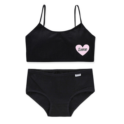 Σουτιέν προπόνησης για κορίτσια από βαμβακερά εσώρουχα