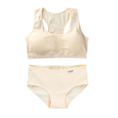 Σουτιέν προπόνησης για κορίτσια από βαμβακερά εσώρουχα