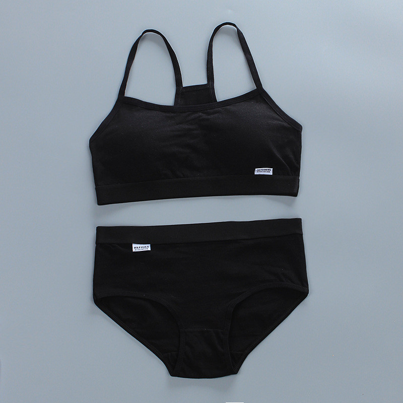 Σουτιέν προπόνησης για κορίτσια από βαμβακερά εσώρουχα