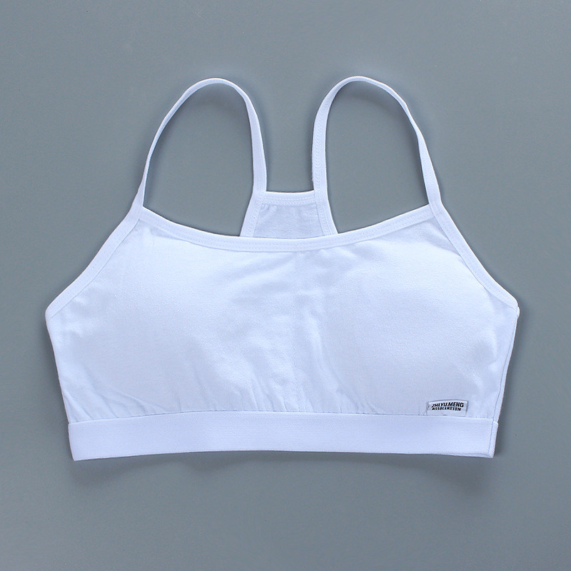 Σουτιέν προπόνησης για κορίτσια από βαμβακερά εσώρουχα