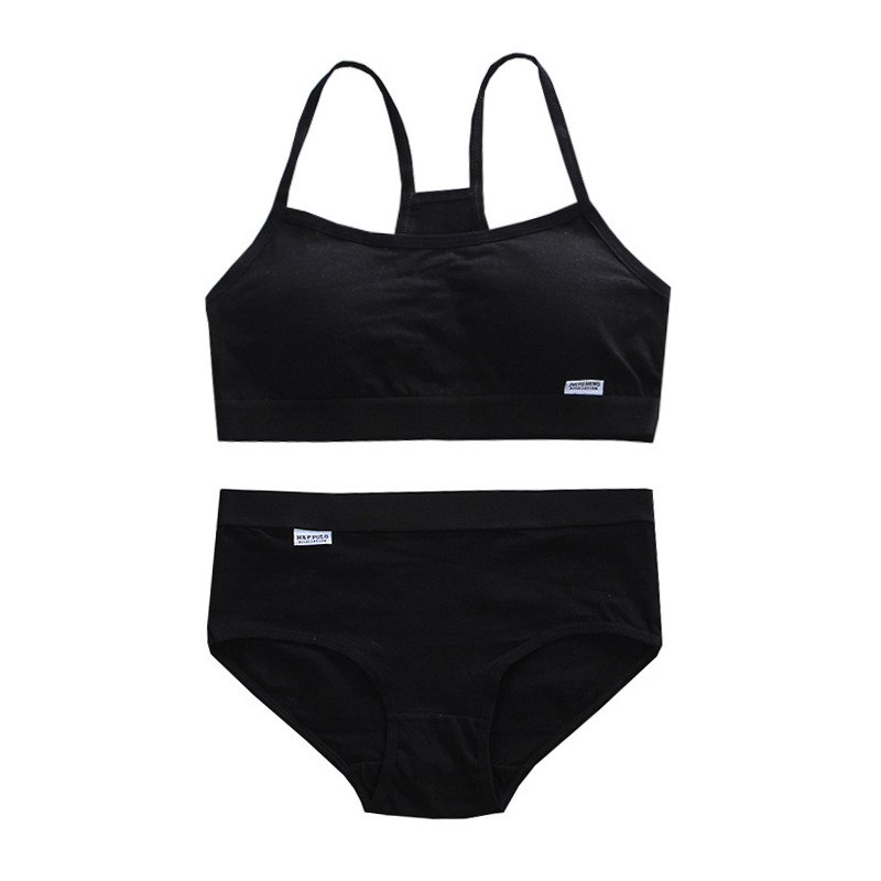 Σουτιέν προπόνησης για κορίτσια από βαμβακερά εσώρουχα