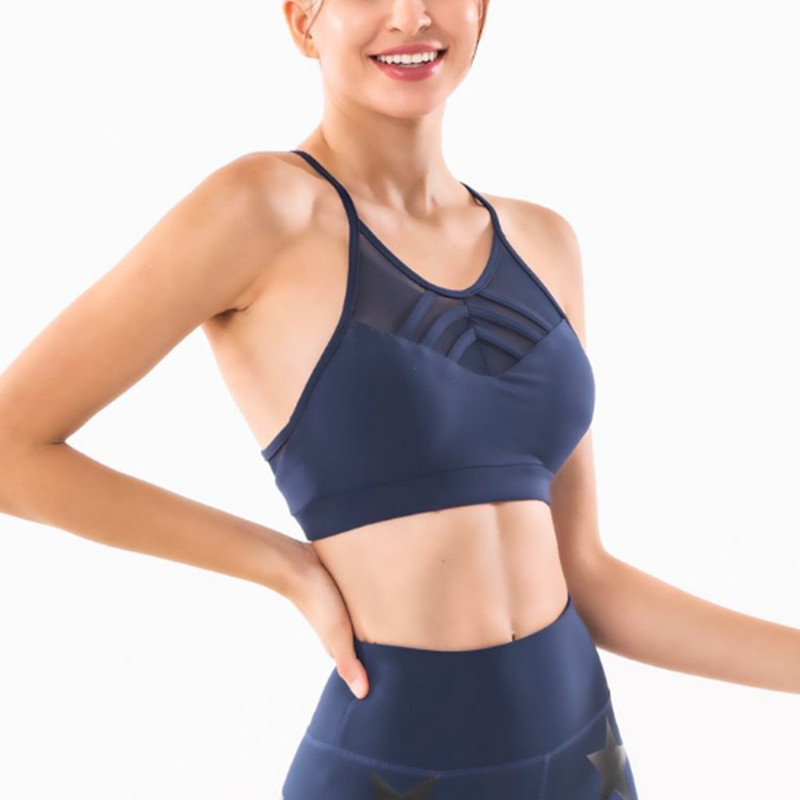 2020 nou sutien sport yoga lenjerie de corp cu rotire încrucișată