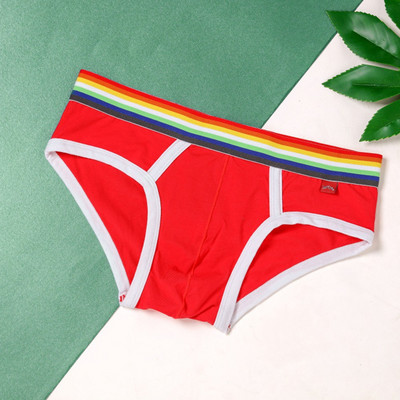 Ανδρικά εσώρουχα U Pouch Ανδρικά Σλιπ Μόδα Ανδρικά Βαμβακερά Μπικίνι Ψηλό Ελαστικό Αναπνεύσιμο Σώβρακο Χαμηλής Μέσης Εσώρουχα Χαμηλής Μέσης