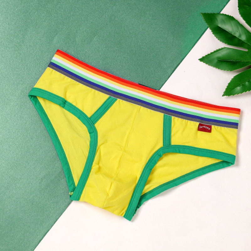 Ανδρικά εσώρουχα U Pouch Ανδρικά Σλιπ Μόδα Ανδρικά Βαμβακερά Μπικίνι Ψηλό Ελαστικό Αναπνεύσιμο Σώβρακο Χαμηλής Μέσης Εσώρουχα Χαμηλής Μέσης