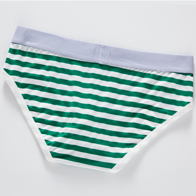 Slip pentru bărbați sexy, cu dungi, chiloți din bumbac cu talie joasă, lenjerie pentru bărbați, lenjerie confortabilă, pantaloni pentru bărbați, YJ004