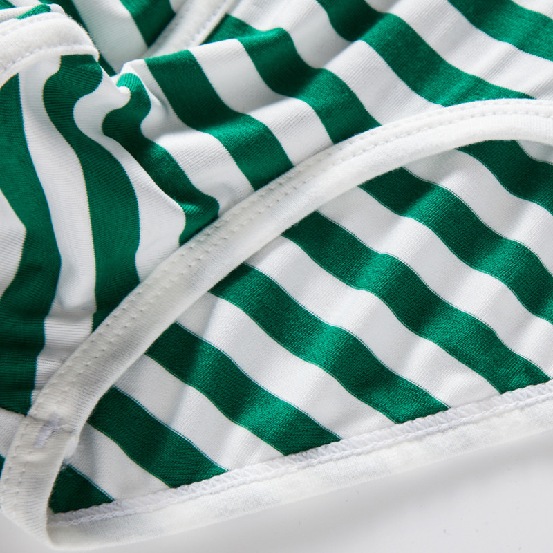 Slip pentru bărbați sexy, cu dungi, chiloți din bumbac cu talie joasă, lenjerie pentru bărbați, lenjerie confortabilă, pantaloni pentru bărbați, YJ004