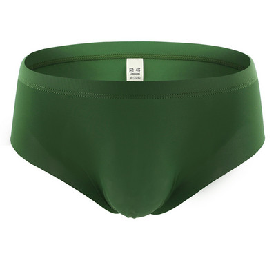 Seksikas aluspesu Meeste Õmblusteta püksikud Lühikesed püksid Lahedad Jääsiidist aluspüksid Tugevad keskmise kõrgusega U kumer kott Aluspüksid Cueca Calzoncillos S-XL