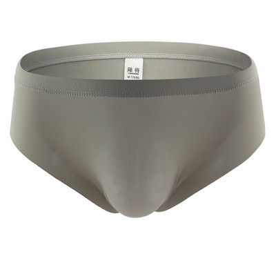 Seksikas aluspesu Meeste Õmblusteta püksikud Lühikesed püksid Lahedad Jääsiidist aluspüksid Tugevad keskmise kõrgusega U kumer kott Aluspüksid Cueca Calzoncillos S-XL