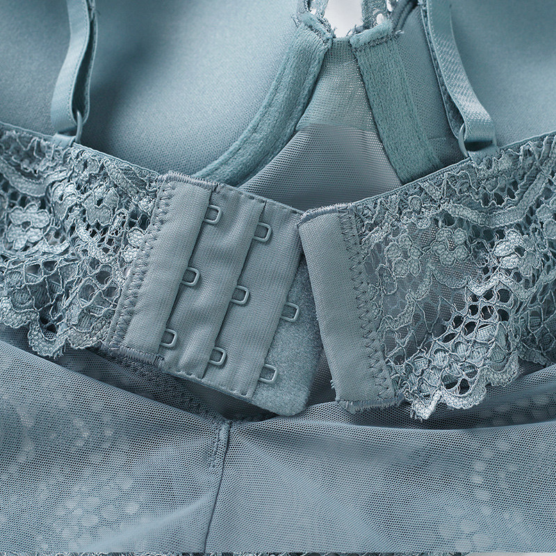 Σέξι Εσώρουχα Ολόσωμη Δαντέλα Ολόσωμη Γυναικεία φόρμα με επένδυση Κύπελλο φλοράλ μοτίβο Εσώρουχο 4 χρωμάτων Βαμβακερό καβάλο Γυναικεία εσώρουχα