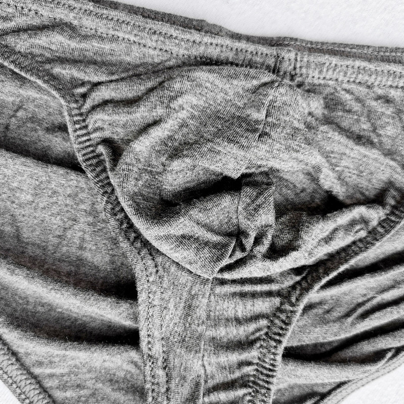 Vīriešu biksītes Sexy Apakšveļa Vīriešu Modāla Biksītes Vīriešu Elpojošas Biksītes Vīriešu Apakšveļa ar zemu vidukli ar augstu dakšiņu CKW04-1