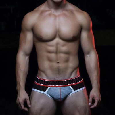 8Style PLAYPUMP Jauna doba vīriešu apakšveļa, kokvilnas seksīgas vīriešu apakšbikses Biksītes, elpojošas, mīkstas vīriešu apakšveļas siksna