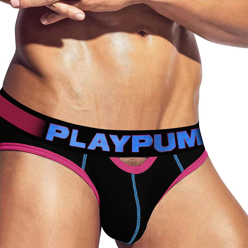 8Style PLAYPUMP Jauna doba vīriešu apakšveļa, kokvilnas seksīgas vīriešu apakšbikses Biksītes, elpojošas, mīkstas vīriešu apakšveļas siksna