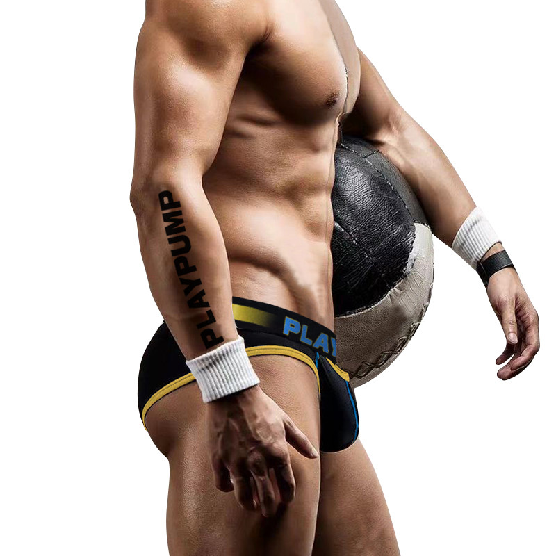 8Style PLAYPUMP Jauna doba vīriešu apakšveļa, kokvilnas seksīgas vīriešu apakšbikses Biksītes, elpojošas, mīkstas vīriešu apakšveļas siksna