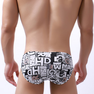 Seksi muško donje rublje Gaćice s printom Prozračne muške gaćice Cueca Tanga Pouch Mrežaste gaćice Slip Homme Calzoncillos HT065