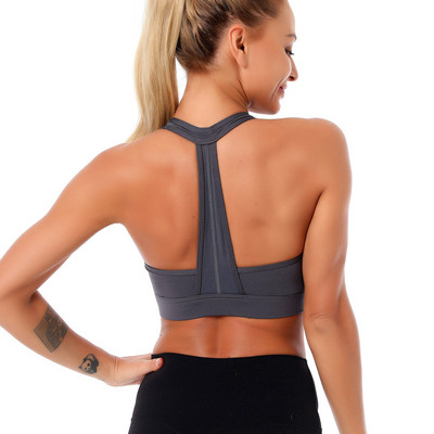 Sutien de yoga din burgundă sexy pentru femei, maiouri, îmbrăcăminte de stradă, top decupat, sutien de lenjerie casual pentru lounge