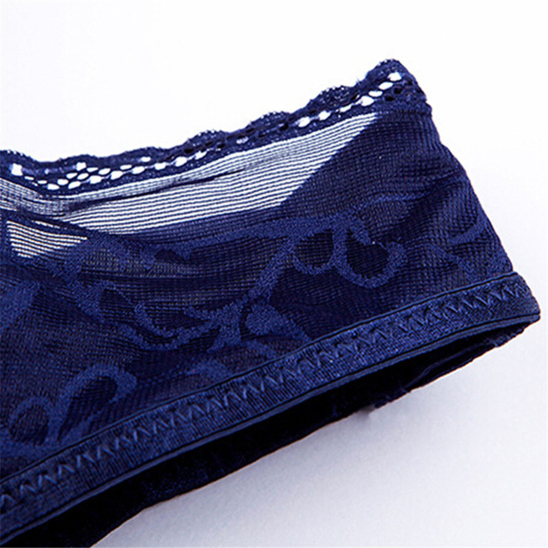 Ženski grudnjaci Prsluk Grudnjak CD košarice 80C do 100 D Push up grudnjaci za žene Seksi donje rublje Kraljevsko plava crna