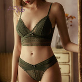 Seturi de sutien și chiloți de modă Set de lenjerie intima din dantelă sexy Set sutien din dantelă de înaltă calitate Sutien Push Up Lenjerie erotică pentru femei