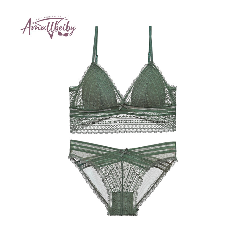 Seturi de sutien și chiloți de modă Set de lenjerie intima din dantelă sexy Set sutien din dantelă de înaltă calitate Sutien Push Up Lenjerie erotică pentru femei