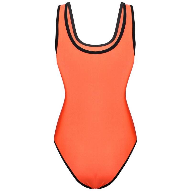 Γυναικείο Ολόσωμο απόκριες κολοκύθας με στάμπα U λαιμόκοψη αμάνικα πατημένα κουμπιά με καβάλο Leotard Bodycon Φανταστικά πάρτι