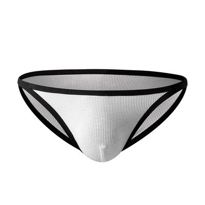 Lenjerie de corp de marcă 2022 Pantaloni scurți pentru bărbați Slip pentru bărbați Ropa Interior Hombre Talie joasă Respirabil U Convex Print Dimensiune M-2XL