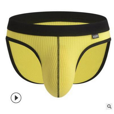 Lenjerie de corp de marcă 2022 Pantaloni scurți pentru bărbați Slip pentru bărbați Ropa Interior Hombre Talie joasă Respirabil U Convex Print Dimensiune M-2XL