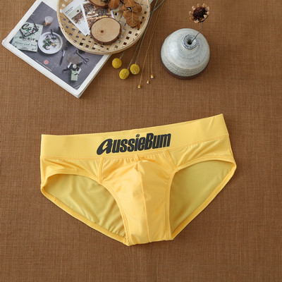 Vyriškos kelnaitės pieno šilko žemo juosmens elastinės stereo komforto aussiebum
