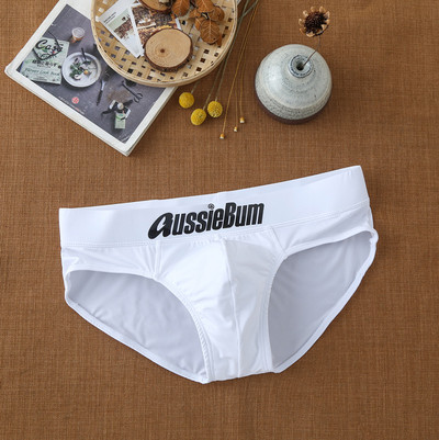 Vyriškos kelnaitės pieno šilko žemo juosmens elastinės stereo komforto aussiebum