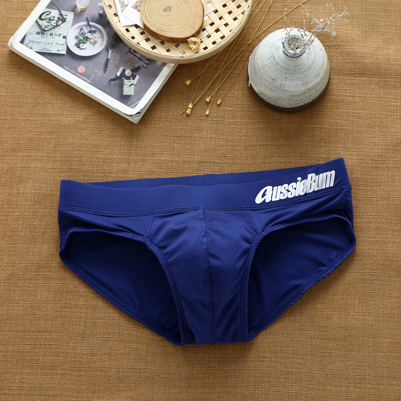 Vyriškos kelnaitės pieno šilko žemo juosmens elastinės stereo komforto aussiebum